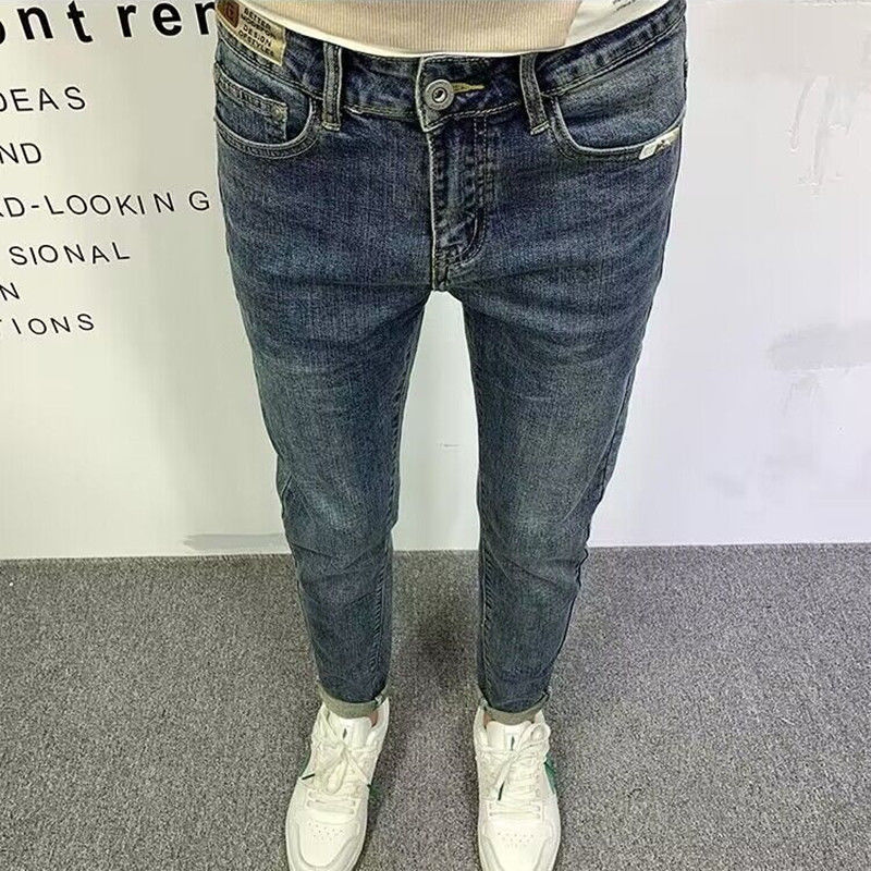 Streetwear Brand Denim - Harajuku Fashion Streetwear Jeans Men's Trendy