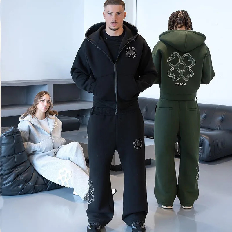 Spring Autumn Oversized 4 Leaf - огляд і ціна Streetwear Brand Y2K
