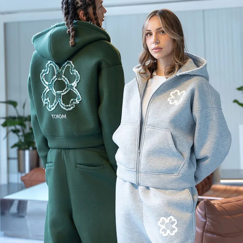 Spring Autumn Oversized 4 Leaf - огляд і ціна Streetwear Brand Y2K