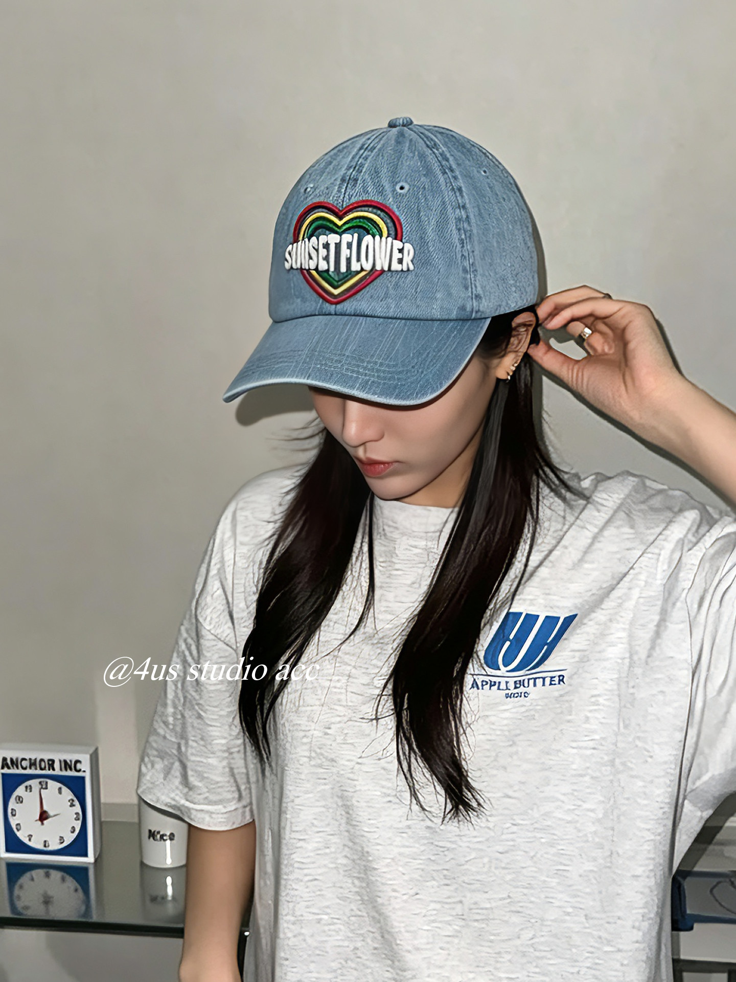 Embroidered vintage washed den - огляд і ціна Streetwear Brand Denim