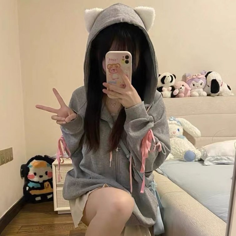 Y2k Women's Hoodie Jacket Cute - огляд і ціна Streetwear Brand Y2K