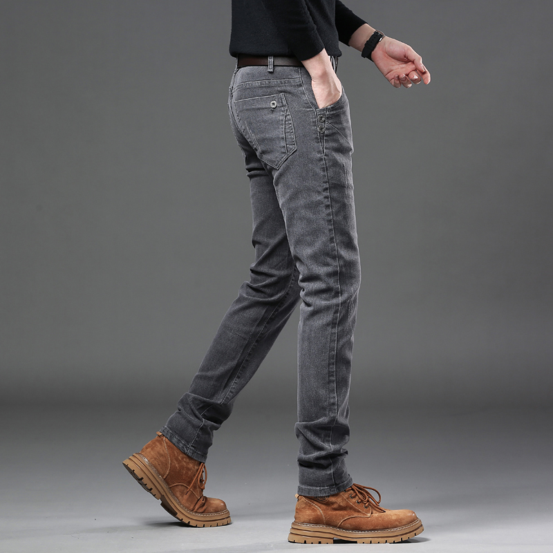 New Pure Gray Korean Slim Jean - огляд і ціна Streetwear Brand Denim
