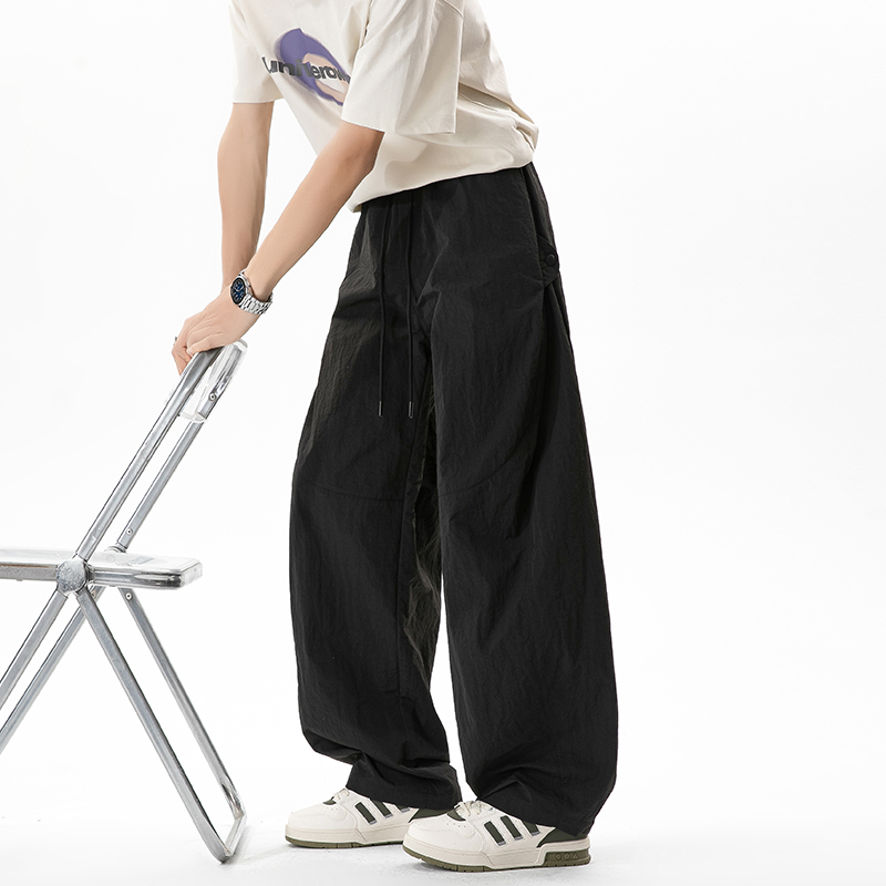 Ice Silk Joggers Pants Men Sum - огляд і ціна Streetwear Brand Joggers