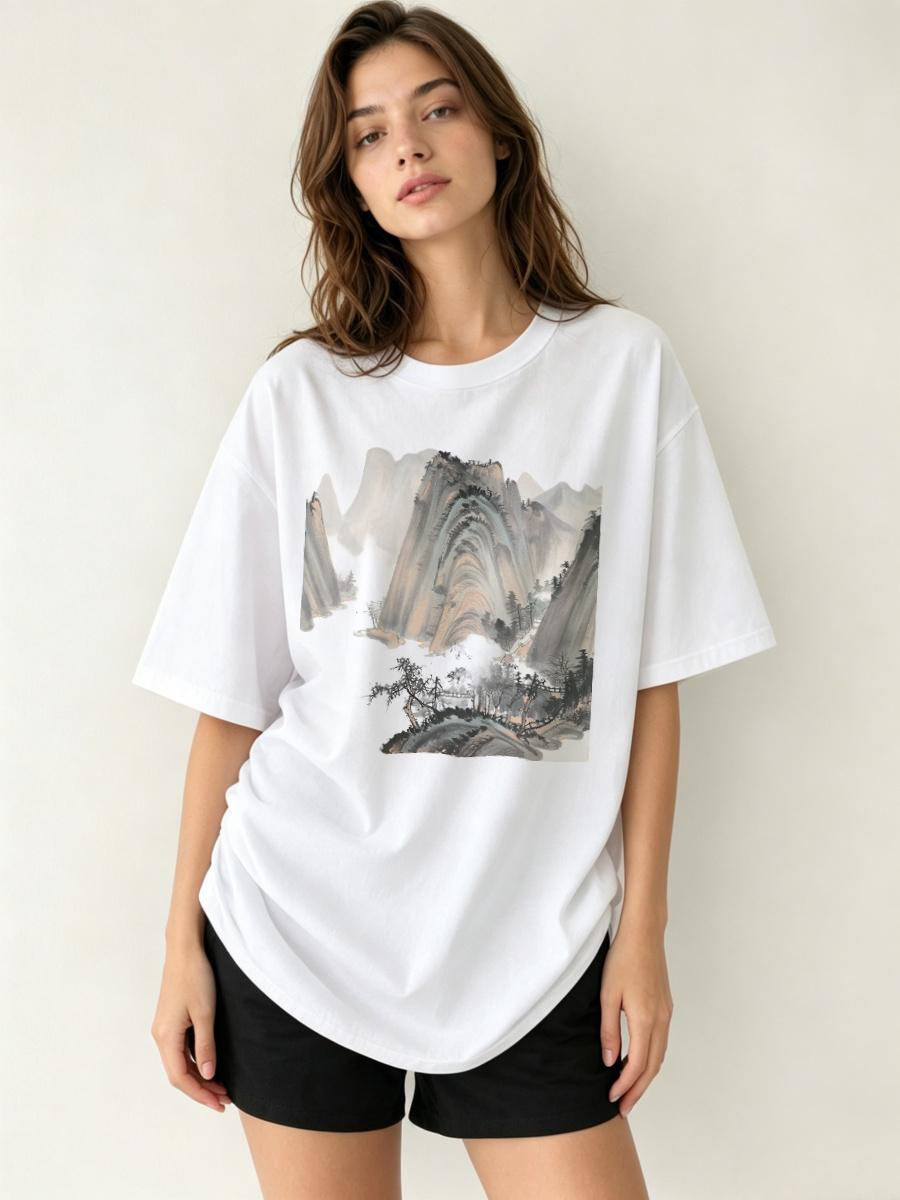 T Shirts Streetwear Oversized  - огляд і ціна Streetwear Brand With A Logo