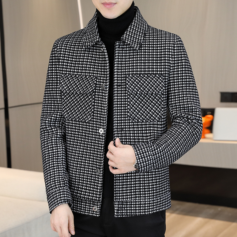 Brand Winter Plaid Woolen Jack - огляд і ціна Streetwear Brand China