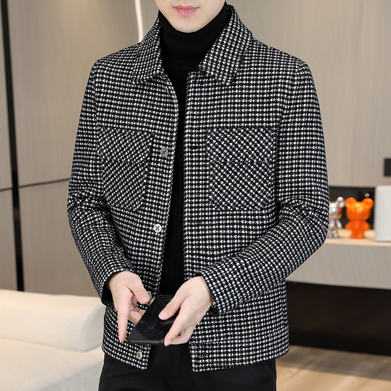 Brand Winter Plaid Woolen Jack - огляд і ціна Streetwear Brand China
