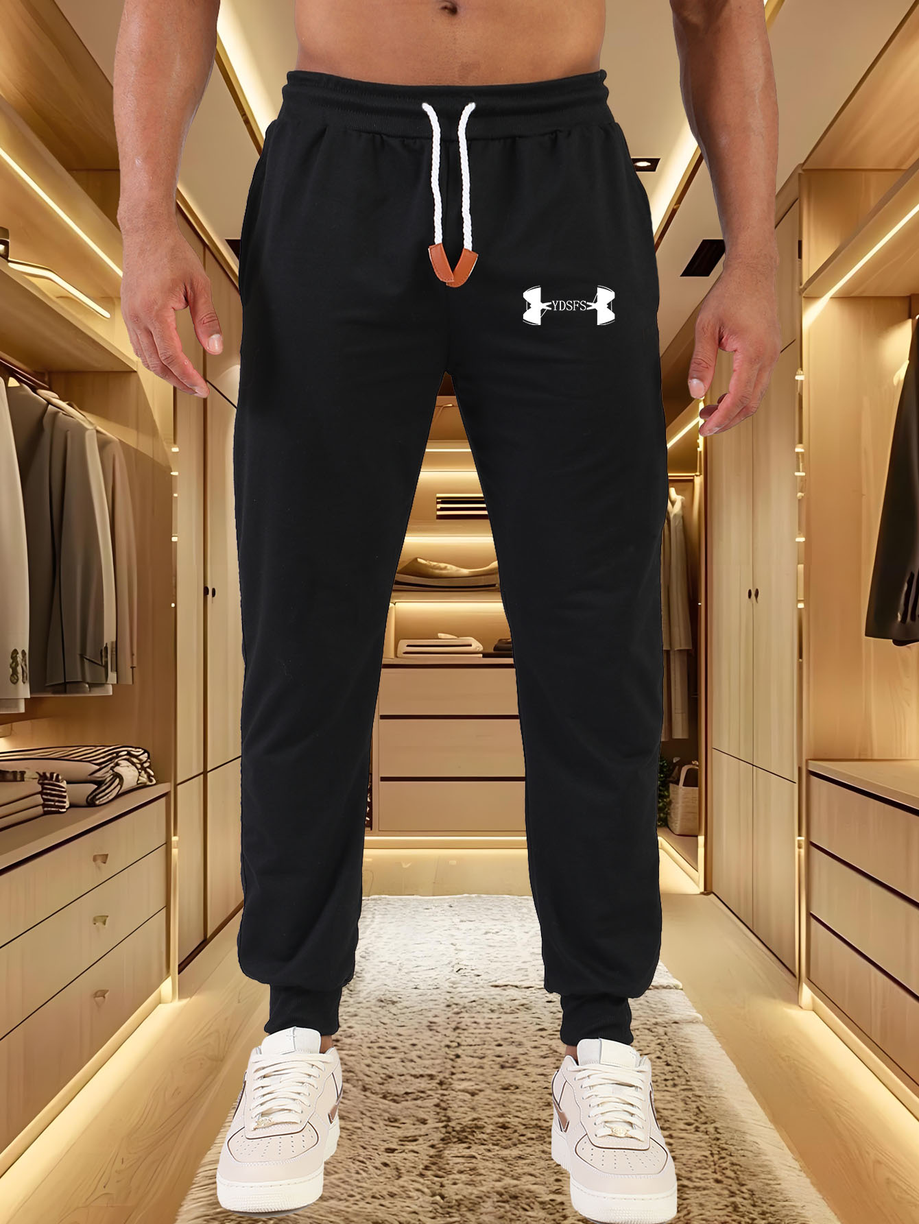 Men Jogger Pants Sport Brand L - огляд і ціна Streetwear Brand With A Logo