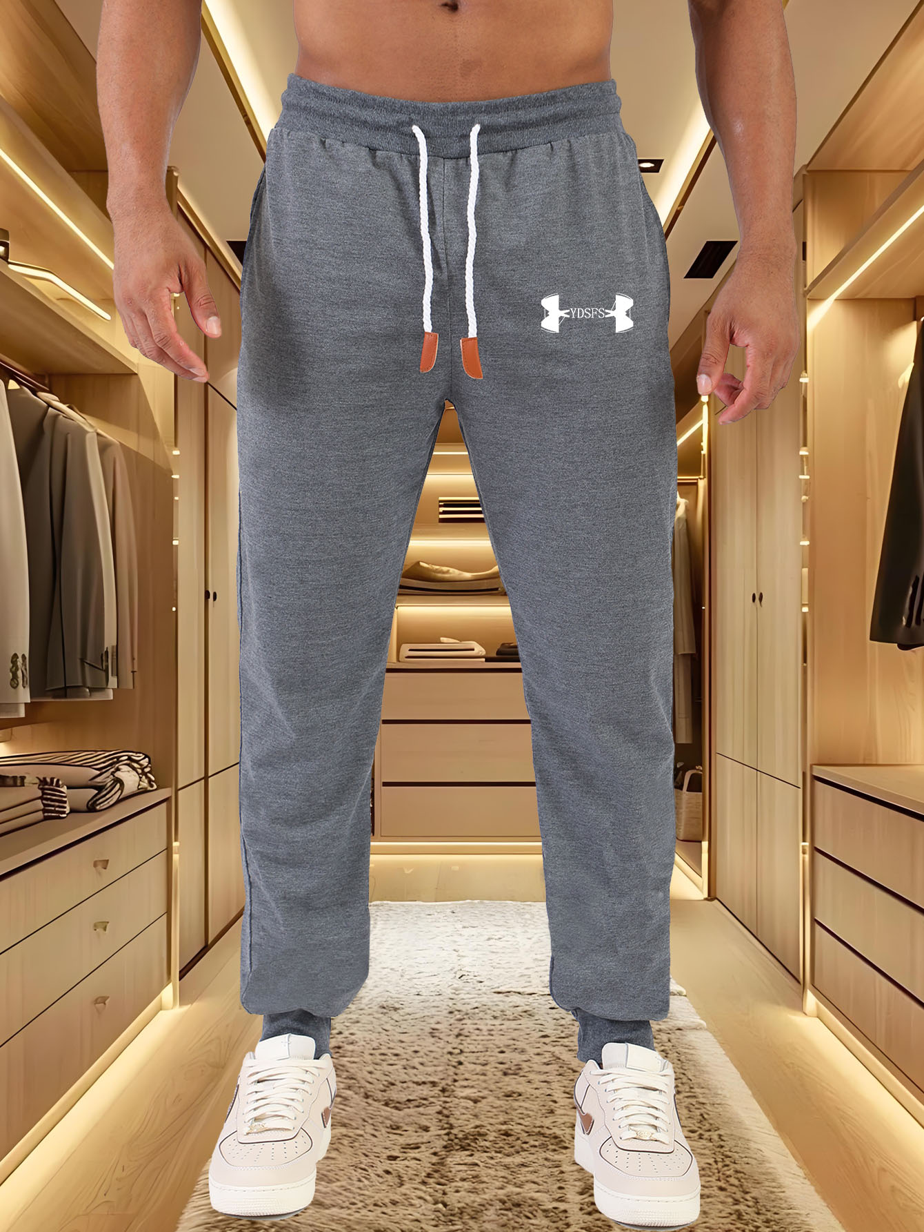 Men Jogger Pants Sport Brand L - огляд і ціна Streetwear Brand With A Logo