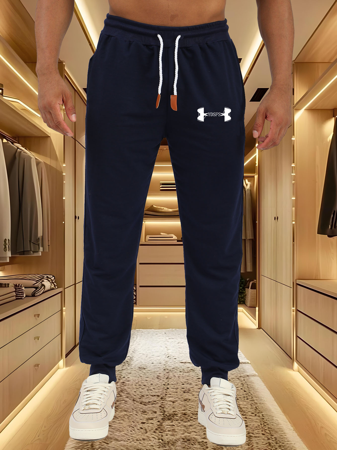 Men Jogger Pants Sport Brand L - огляд і ціна Streetwear Brand With A Logo