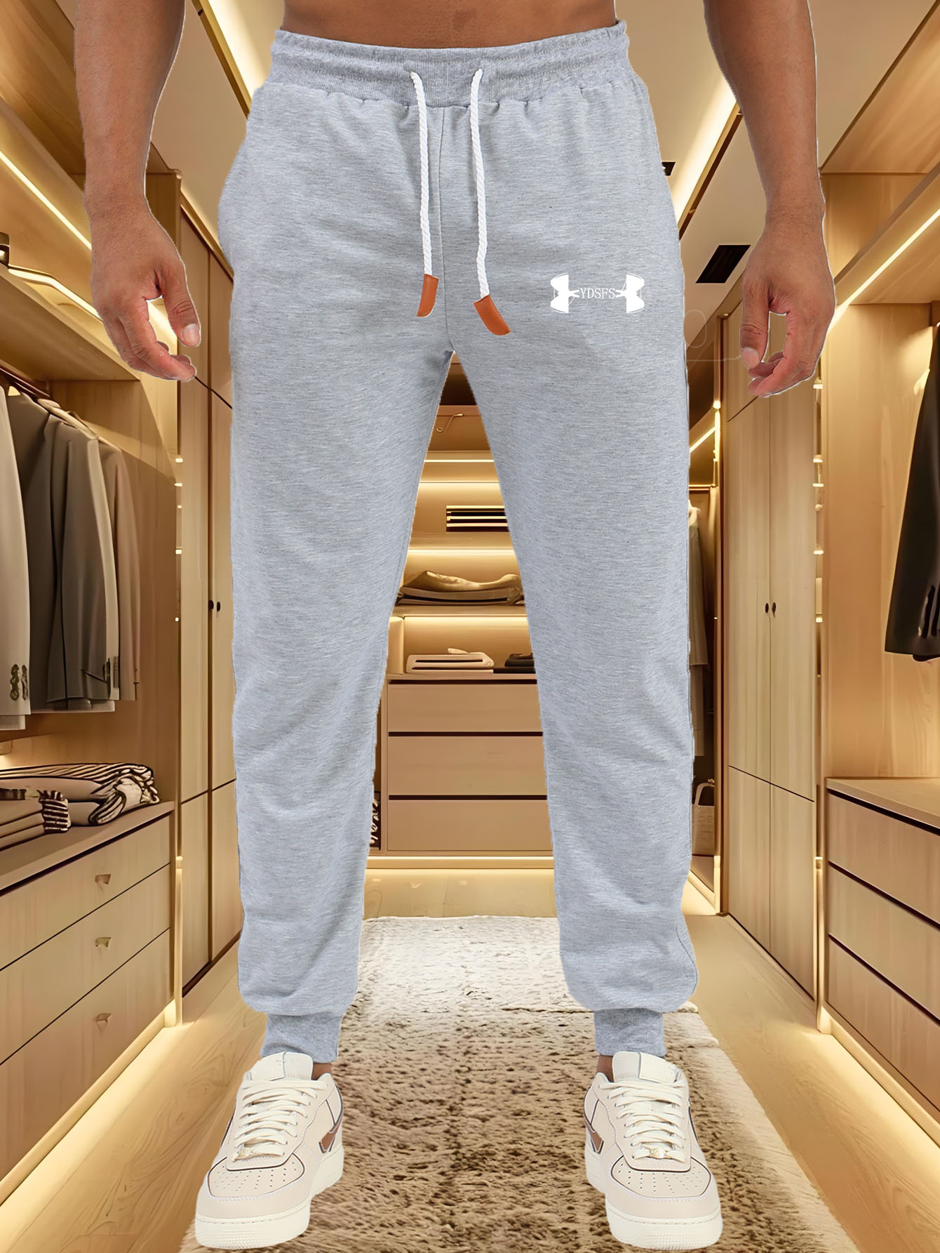 Men Jogger Pants Sport Brand L - огляд і ціна Streetwear Brand With A Logo