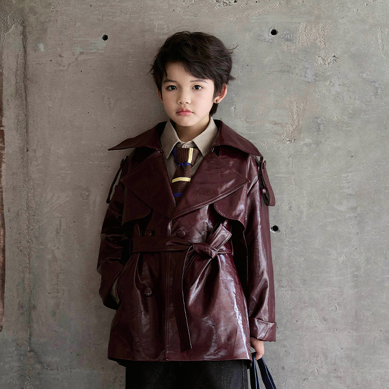 Boys Girls Wine Red Black Moto - огляд і ціна Streetwear Brand Photography